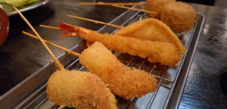 春はあげもの串カツ