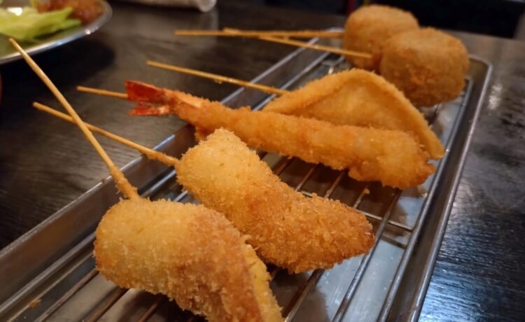 春はあげもの串カツ
